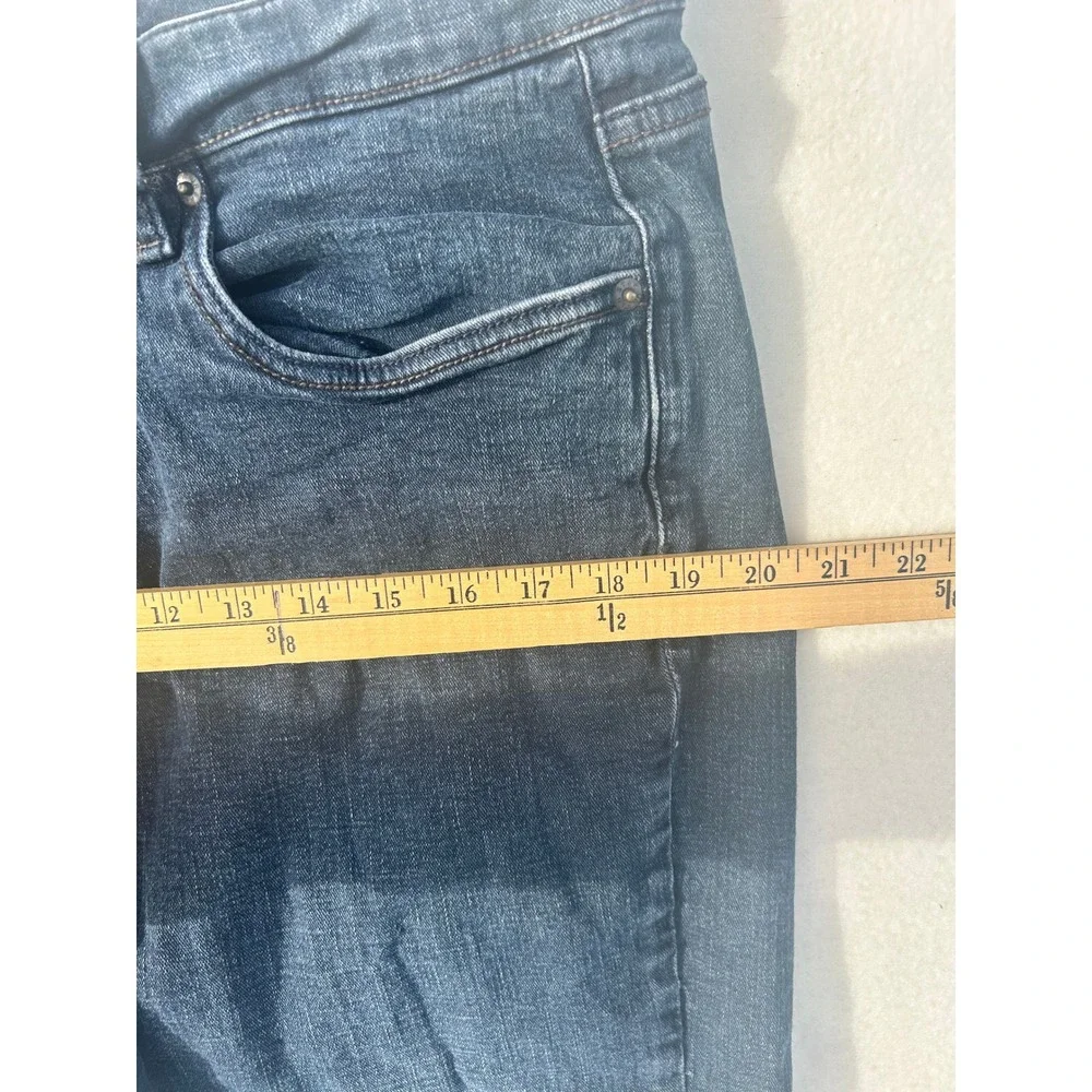 Urban Star Mens Premium Apparel Straight Leg Jeans Dark Wash Blue 36x34